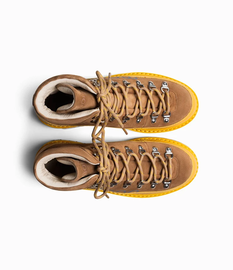 Vidda Shearling cognac yellow