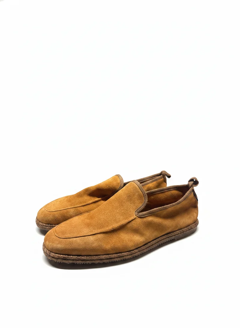Myama Women Suede cognac