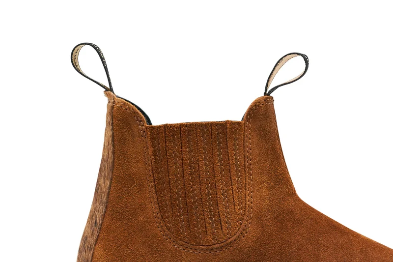 Glazed Ginger Pony Suede Pop Trading