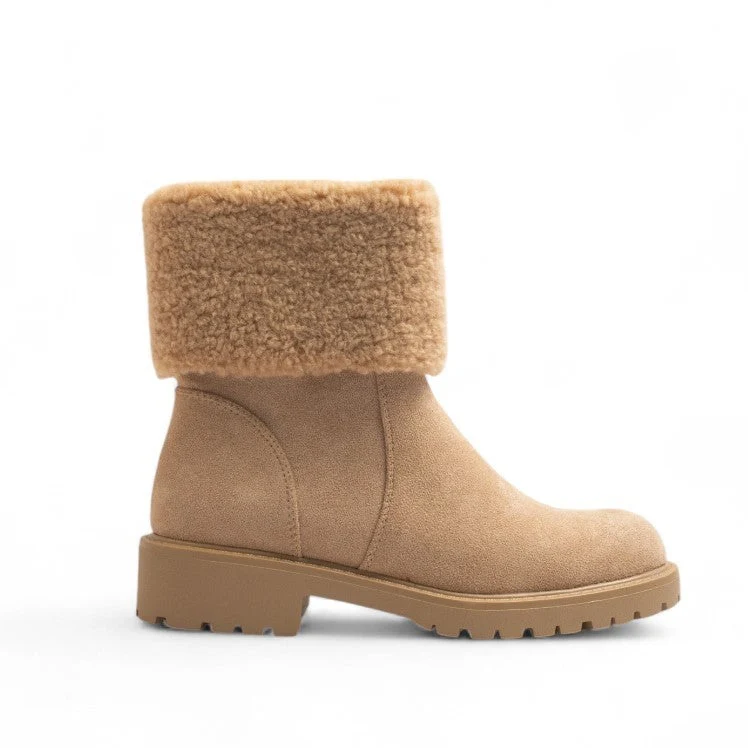 Europeon Union Women Cafe Chamois Half Boot #3288