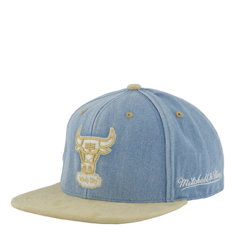 Bulls Blue Jean Baby Fitted HWC