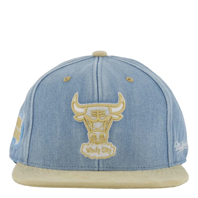 Bulls Blue Jean Baby Fitted HWC