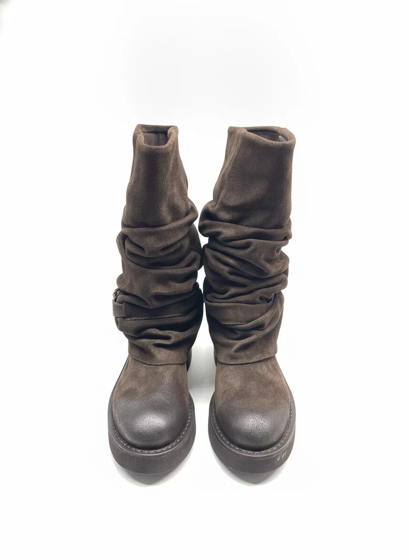 Mimmu Schuhe Damen M482M33 dunkelbraun