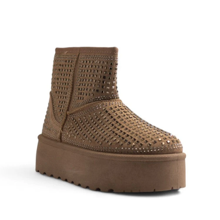 Europeon Union Women Cafe Chamois Half Boot #3490