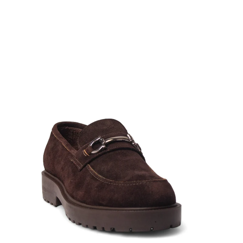 Men Brown Chamois Shoes #5012