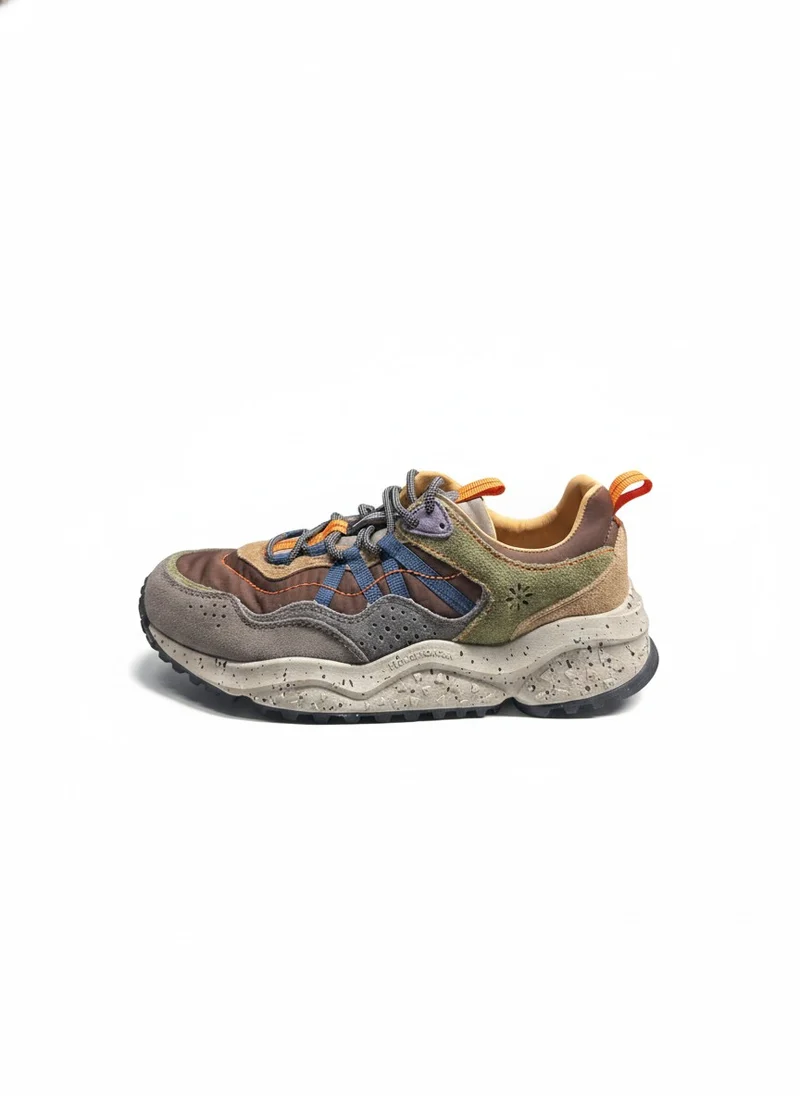 Sanchia Uni Cow Velour mud brown olive