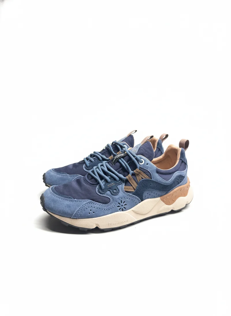 Yamano 3 Man Suede/Nylon navy blue brown