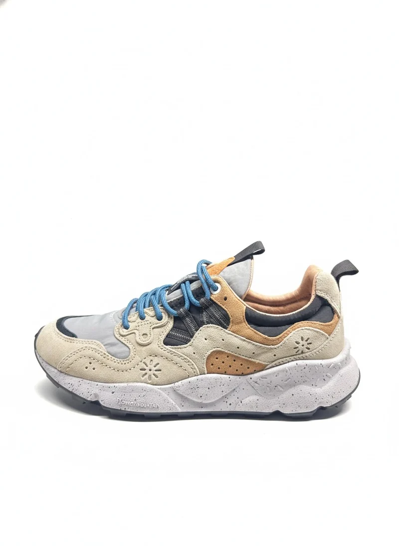 Yamano 3 Man Suede/Nylon dark beige grey black