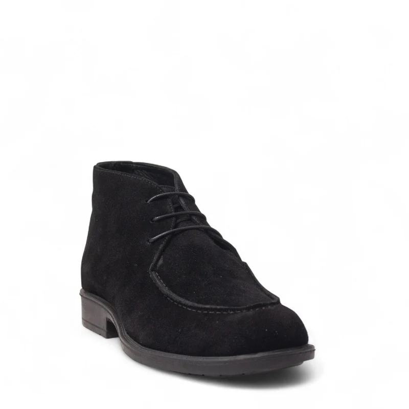 Men Black Chamois HalfBoot #5081