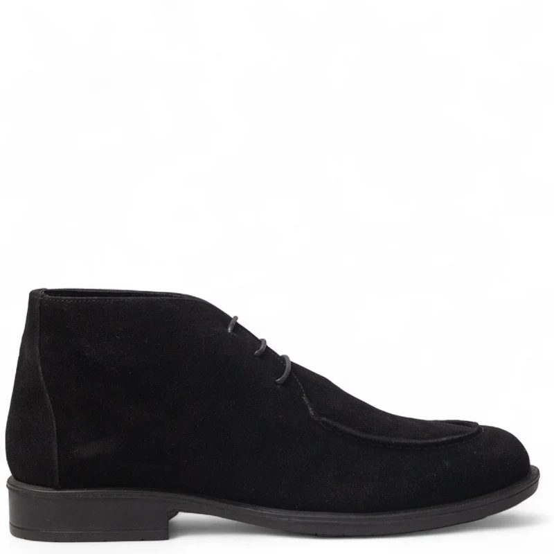 Men Black Chamois HalfBoot #5081
