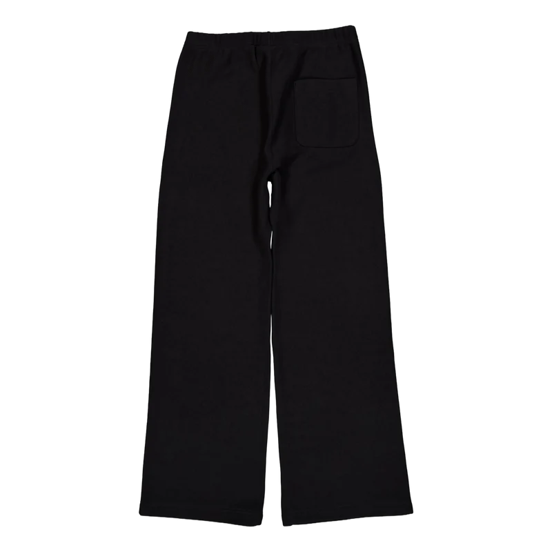 Straight Hem Pants Black Beauty