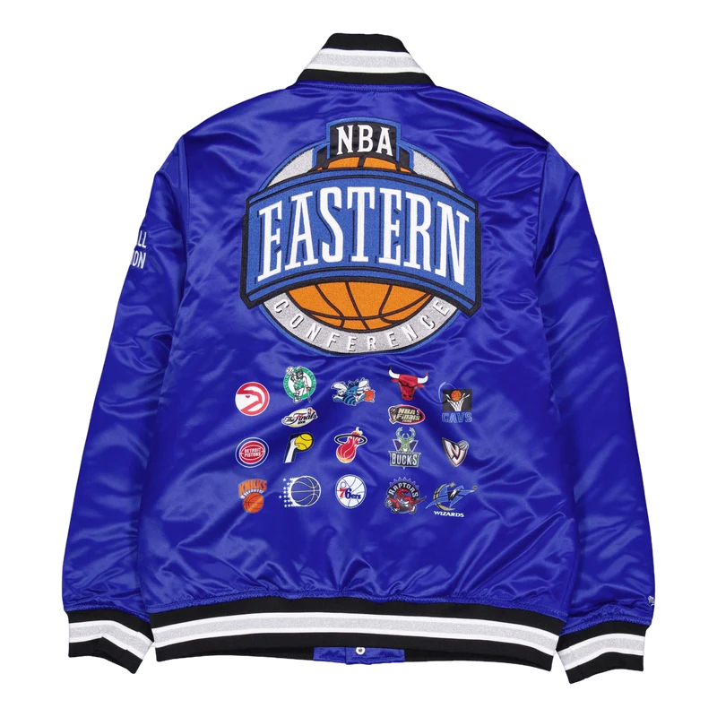 Heavyweight Satin Jacket Royal