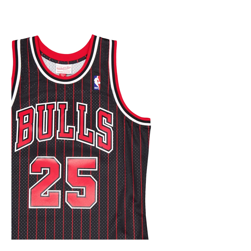 Bulls Swingman Jersey Kerr Black