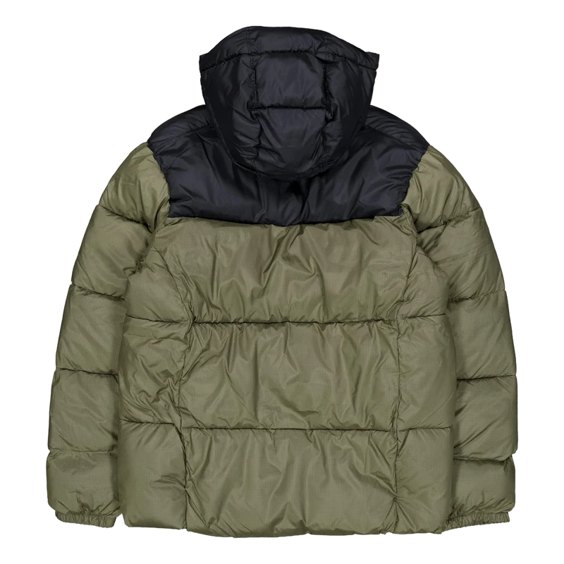 Puffect™ Ii Hooded Jacket Stone Green, Black