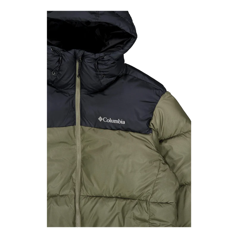 Puffect™ Ii Hooded Jacket Stone Green, Black