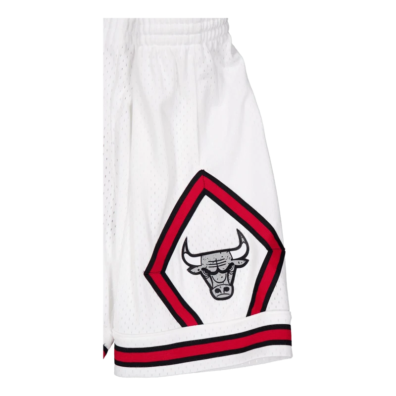 Cracked Cement Swingman Short White