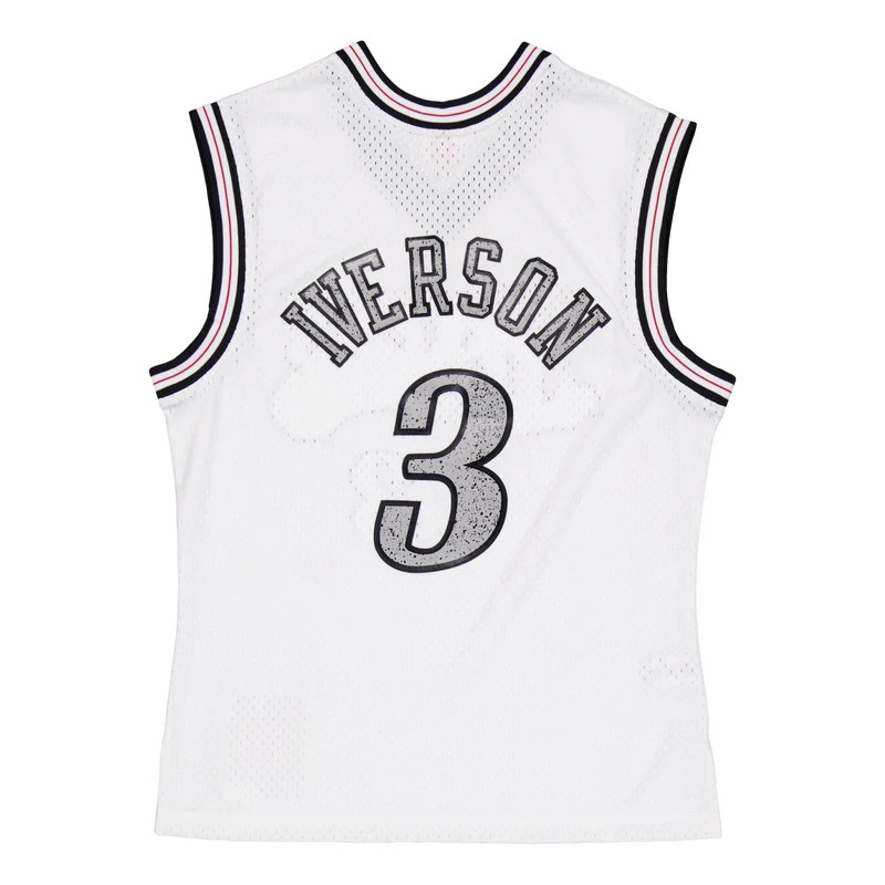 Cracked Cement Swingman Jersey White