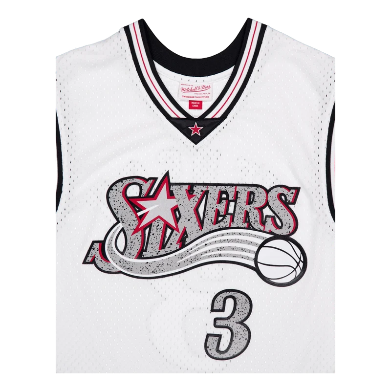 Cracked Cement Swingman Jersey White