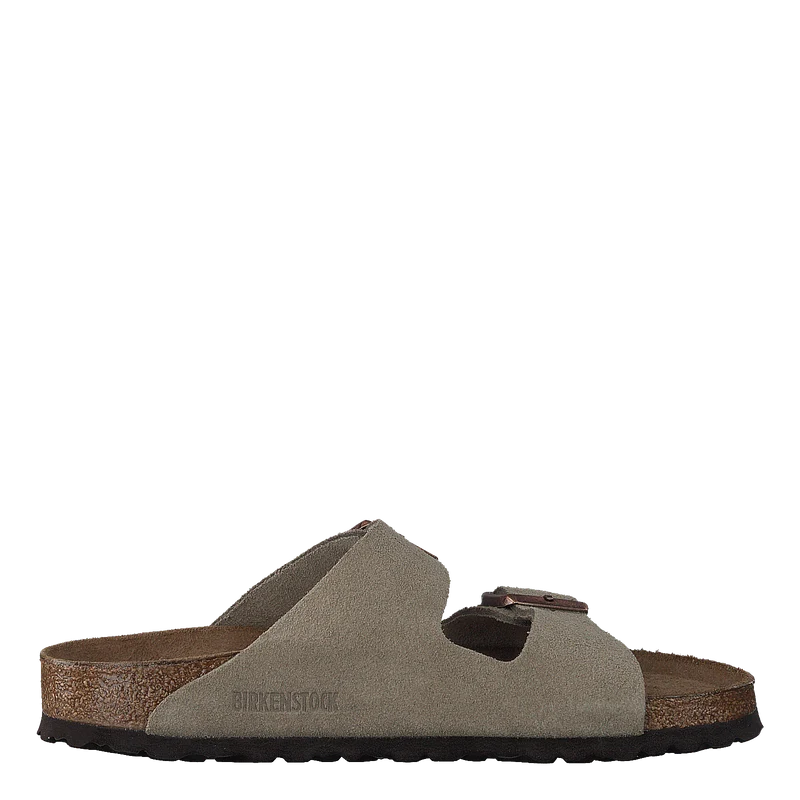Arizona Soft Footbed Narrow Taupe Suede