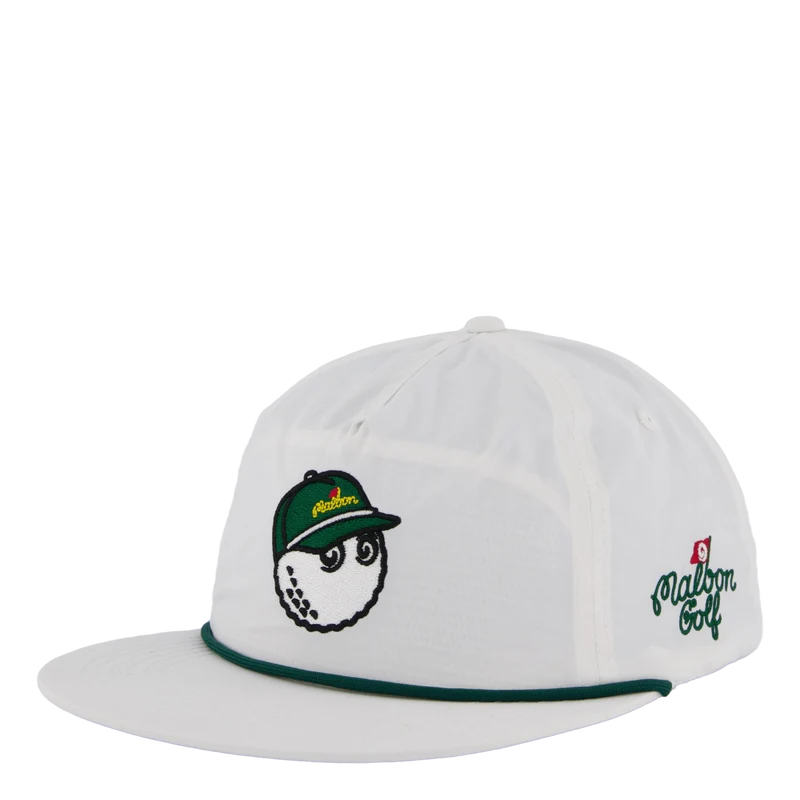 Pimento Nylon Rope Hat White