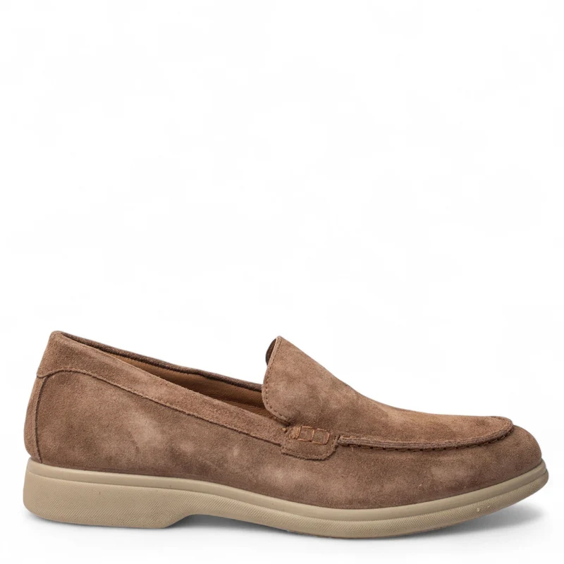Italian Men Cafe Chamois Shoes #4973