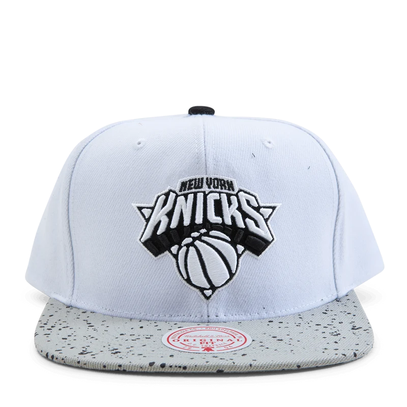 Knicks Cement Top Snapback