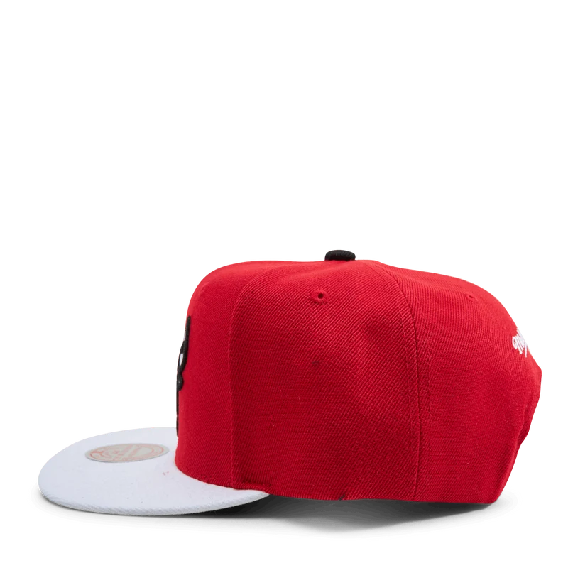 Bulls Cardinal 2 Tone Snapback