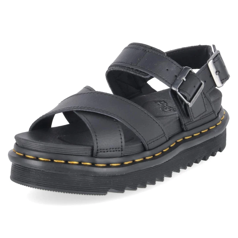 Plateau-Sandalen VOSS II Schwarz