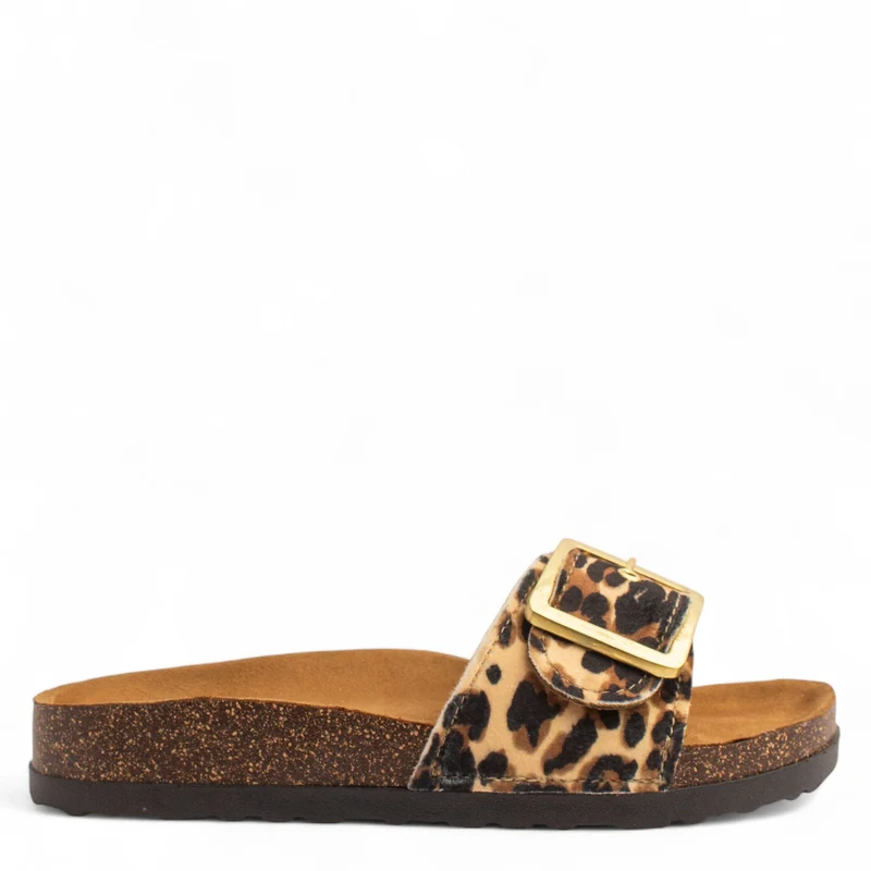 Women Havan Leather Slipper #3772