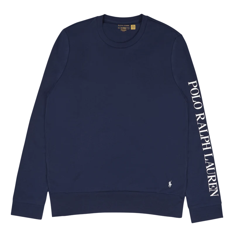 Logo Jersey Sleep Shirt Newport Navy