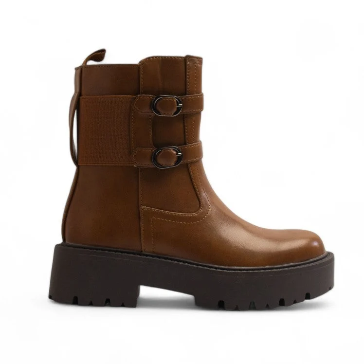 Europeon Union Women Havan Leather Half Boot #3440