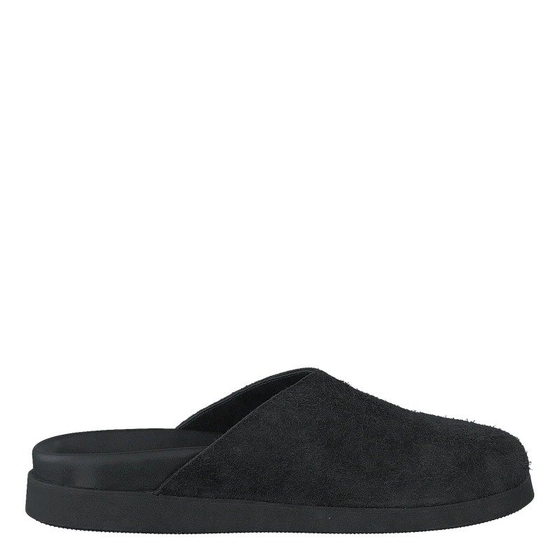 Sabot Black Rough-out Suede