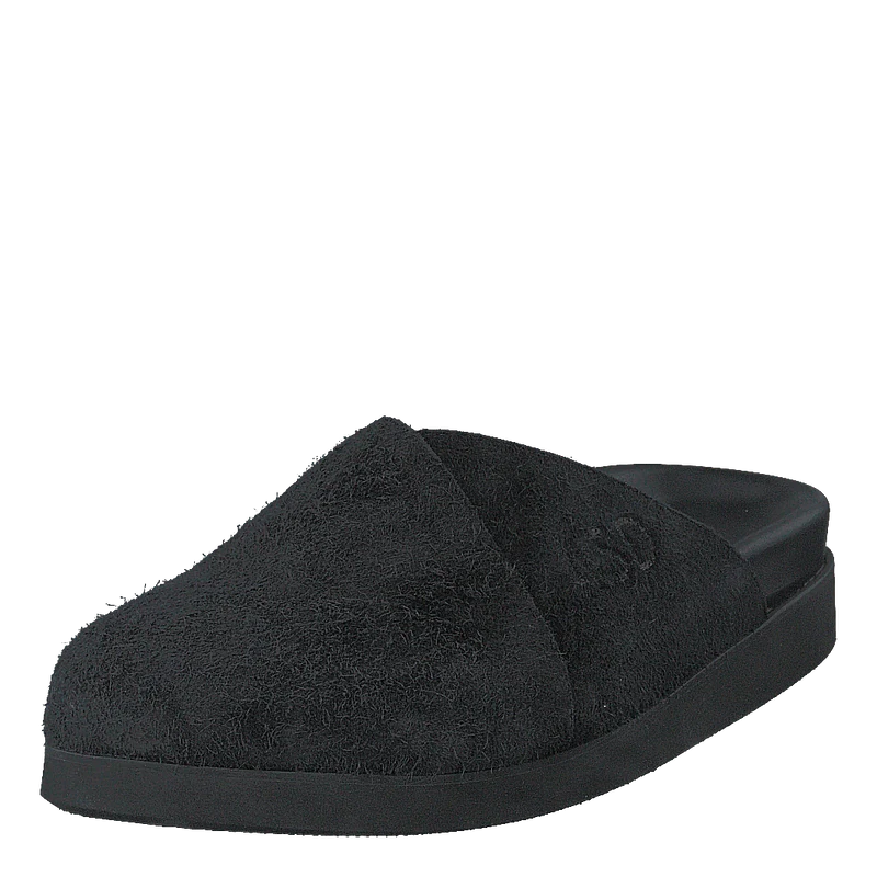 Sabot Black Rough-out Suede