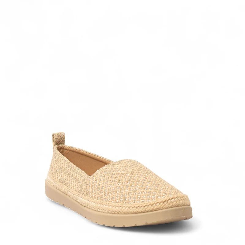 Europeon Union Women Beige Cloth Espadrilles #4370