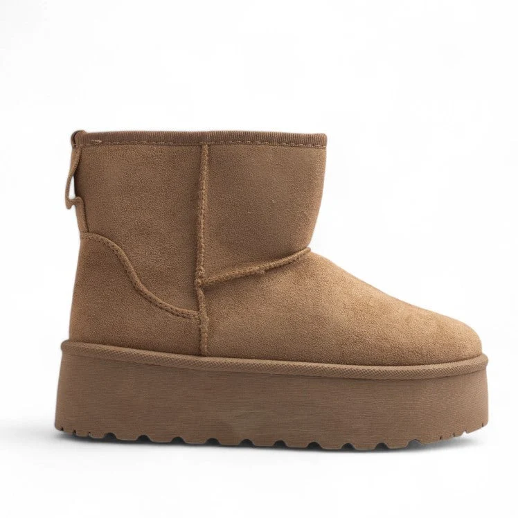 Europeon Union Women Cafe Chamois Half Boot #3509