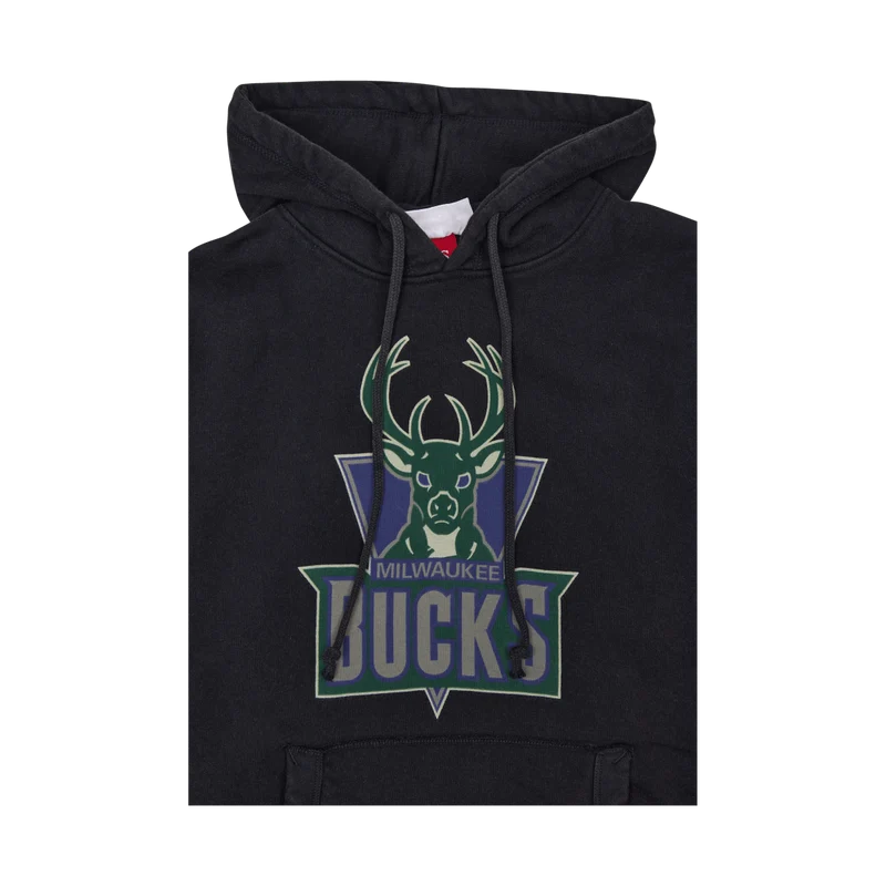 Bucks Worn Logo Hoodie