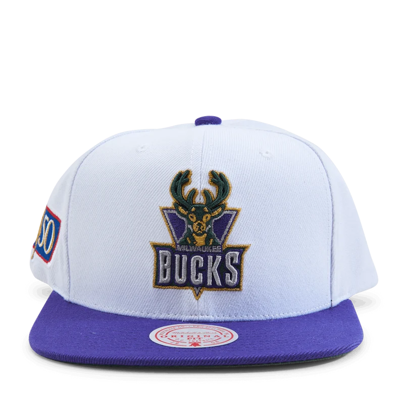 Bucks NBA 50th Anniversity Snapback