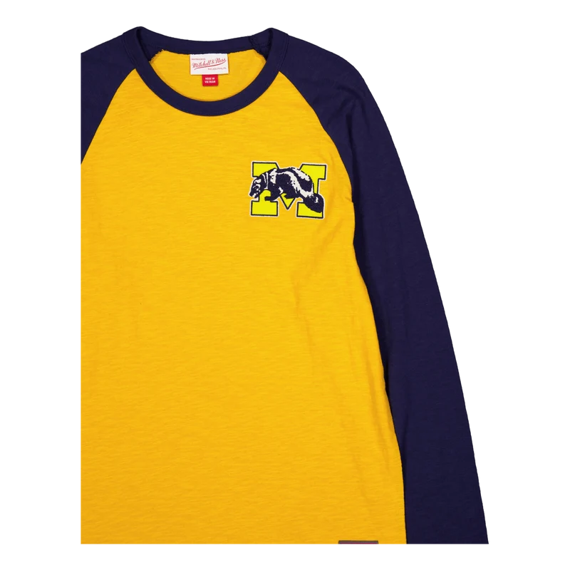 Wolverines Legendary Slub L/s Yellow/navy