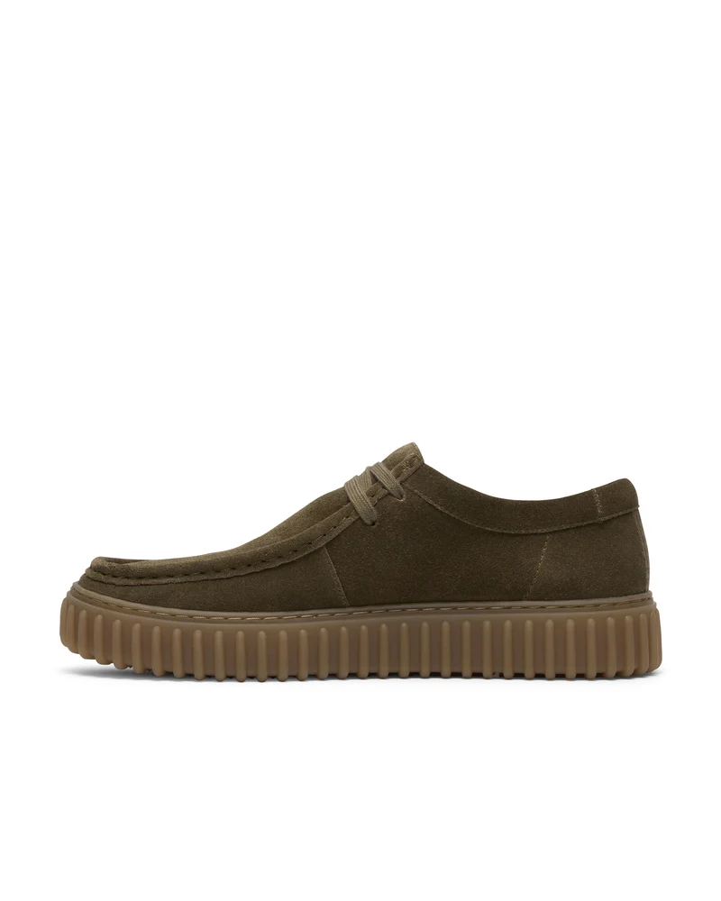 Torhill Lo olive suede