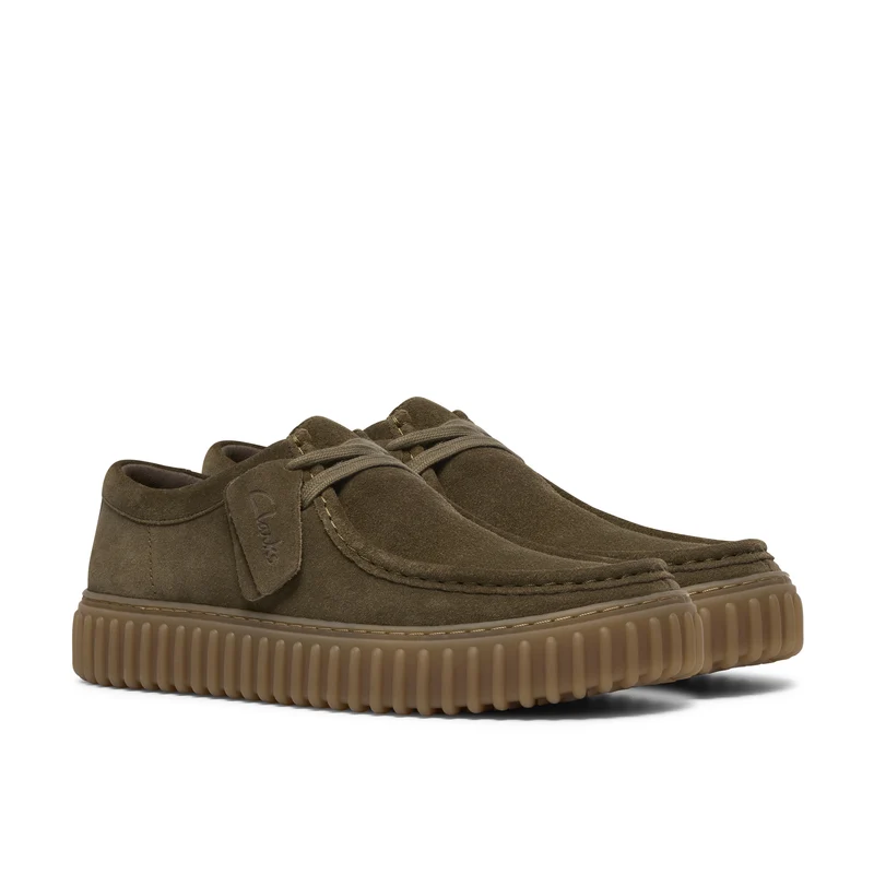 Torhill Lo olive suede