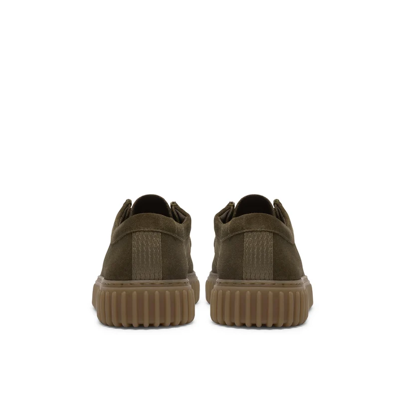 Torhill Lo olive suede