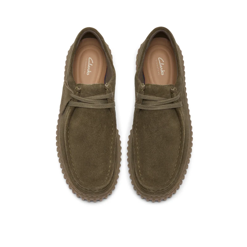 Torhill Lo olive suede