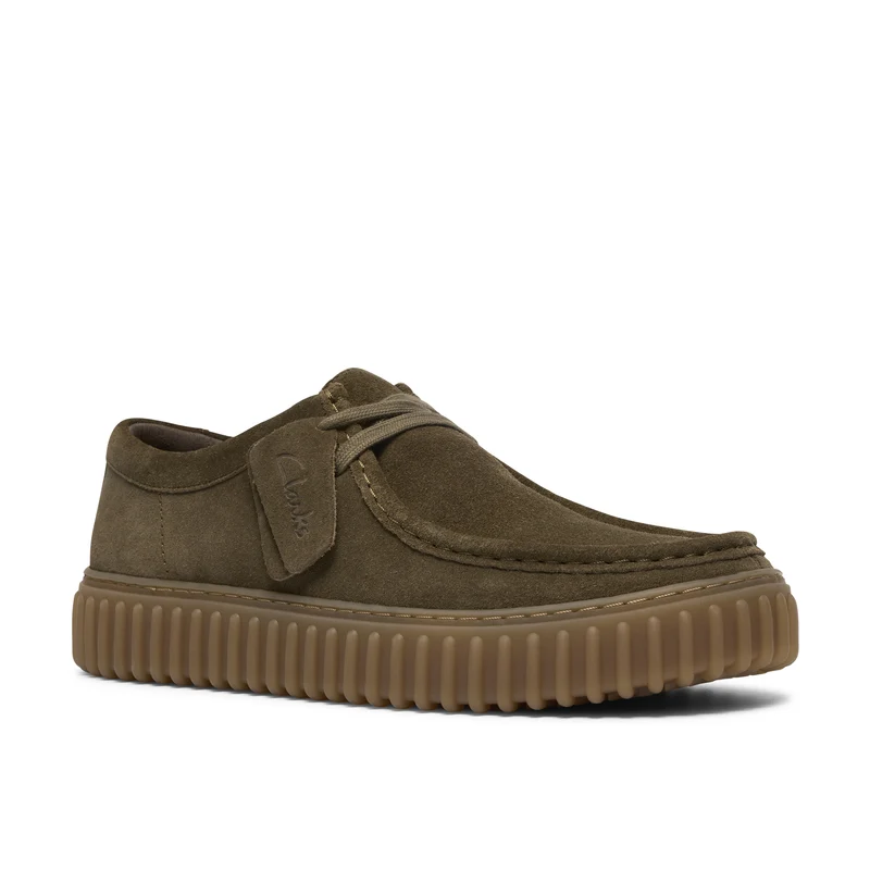 Torhill Lo olive suede