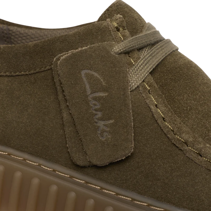 Torhill Lo olive suede