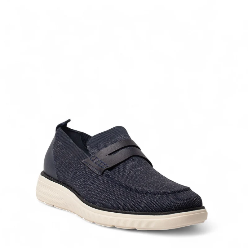 Europeon Union Men Dark Blue Cloth Espadrilles #4945