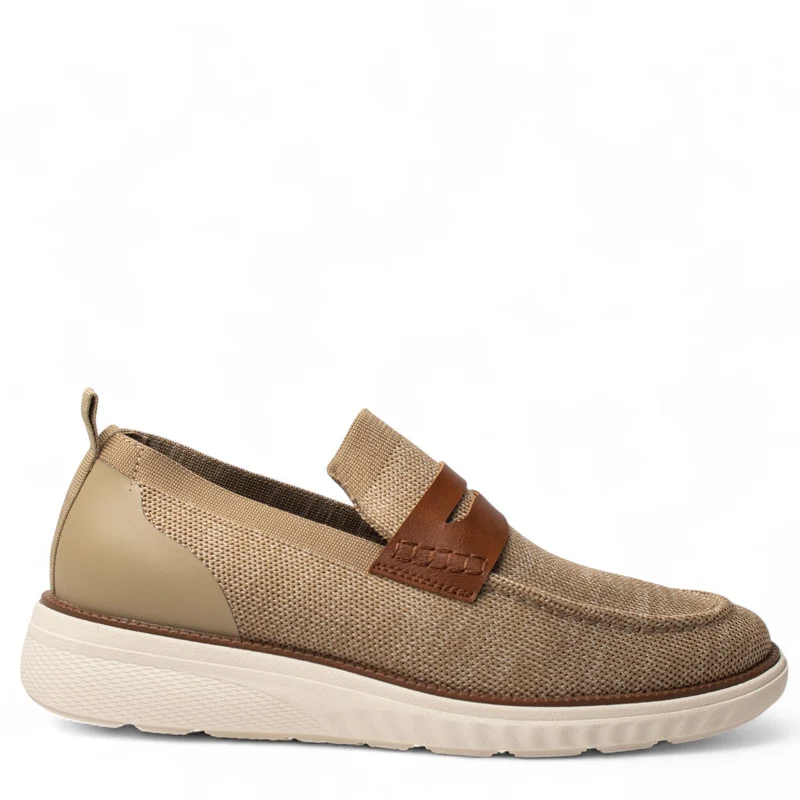 Europeon Union Men Beige Cloth Espadrilles #4944