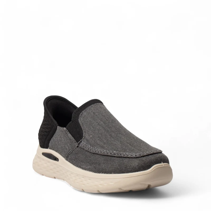 Europeon Union Men Grey Jeans Shoes #4941
