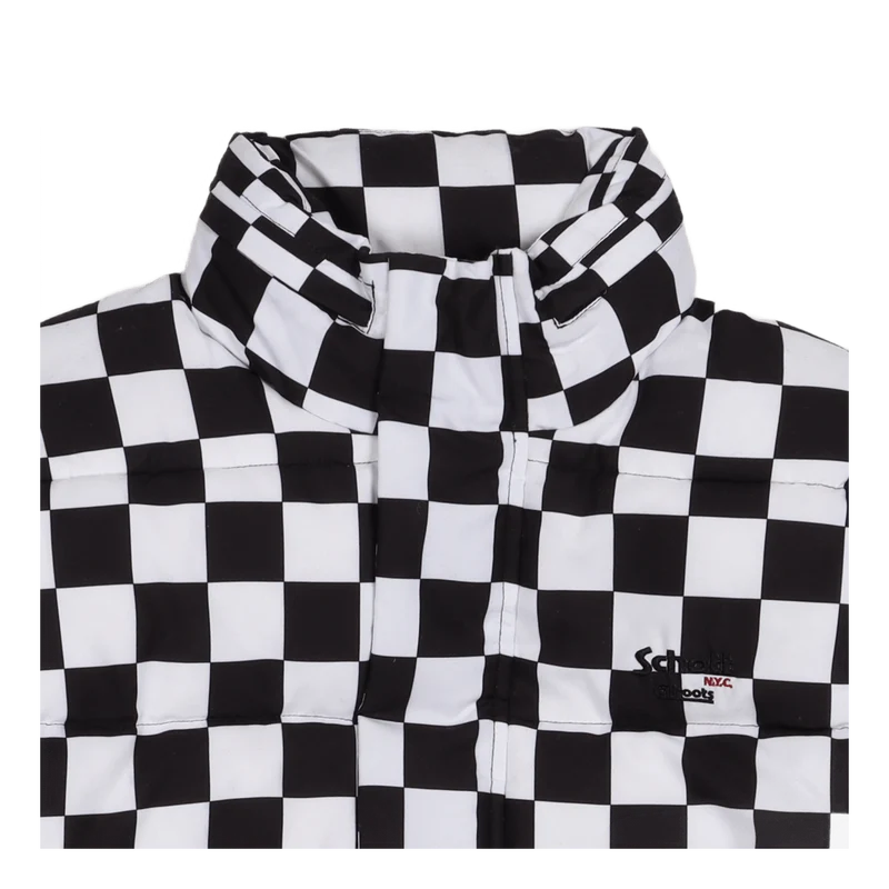 Nebraska Puffer Jacket Checks
