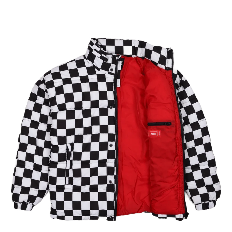 Nebraska Puffer Jacket Checks