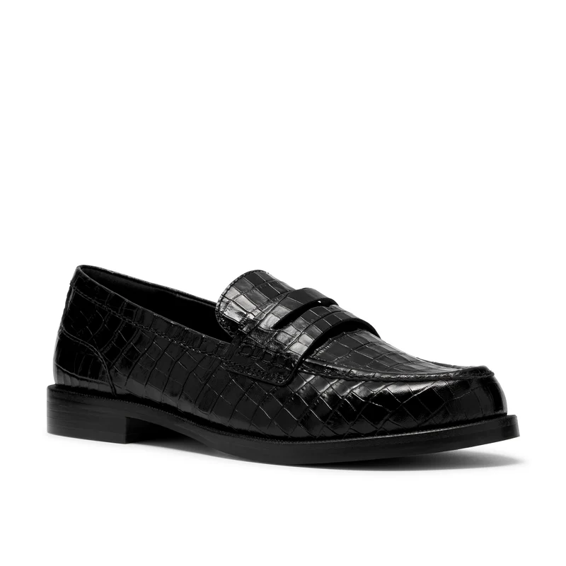 Straven2 Penny black croc